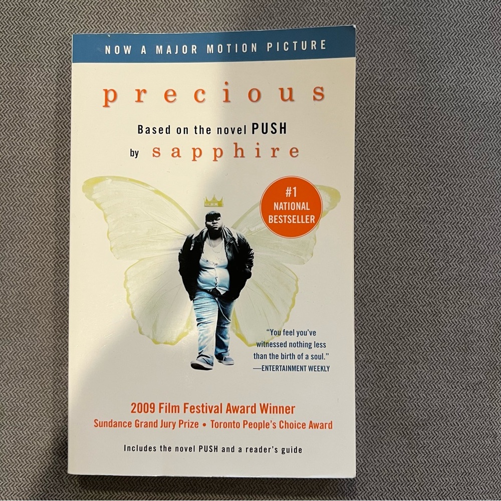 PRECIOUS based on the novel Push by Sapphire softcover book